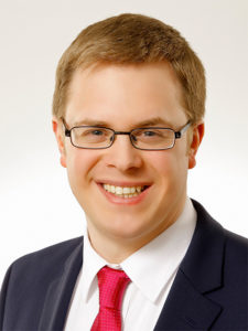Der CDU-Kreistagsabgeordnete und Landtagskandidat Ole-Christopher Plambeck
