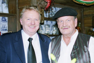 Vossi und  Günter Willumeit in „Lüders Krug“, Freut Euch des Nordens 1992