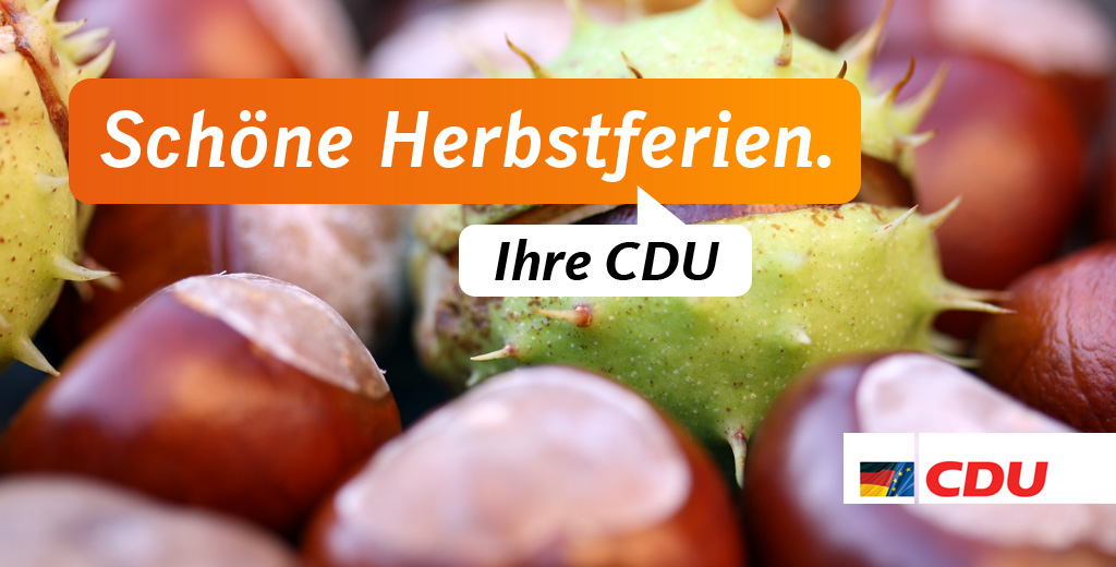 Herbstferien CDU