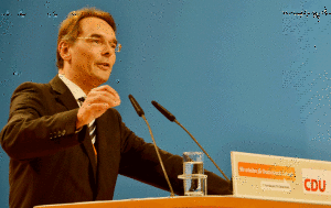 Der CDU-Landesvorsitzende Ingebert Liebing MdB